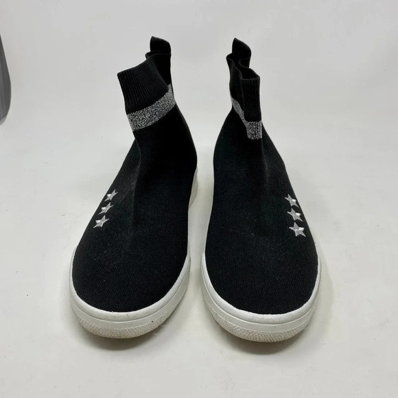Chiara Ferragni‎ Black Logo Fabric Sock Sneakers - Picture 4 of 11